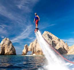 What I can do in Los Cabos in December - Flyboarding