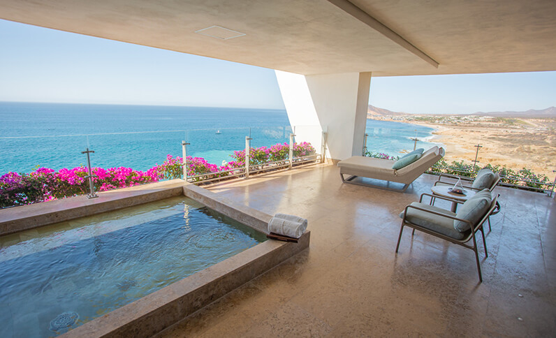 Pool with Sea View Grand Class Corner Suite, Grand Velas Los Cabos
